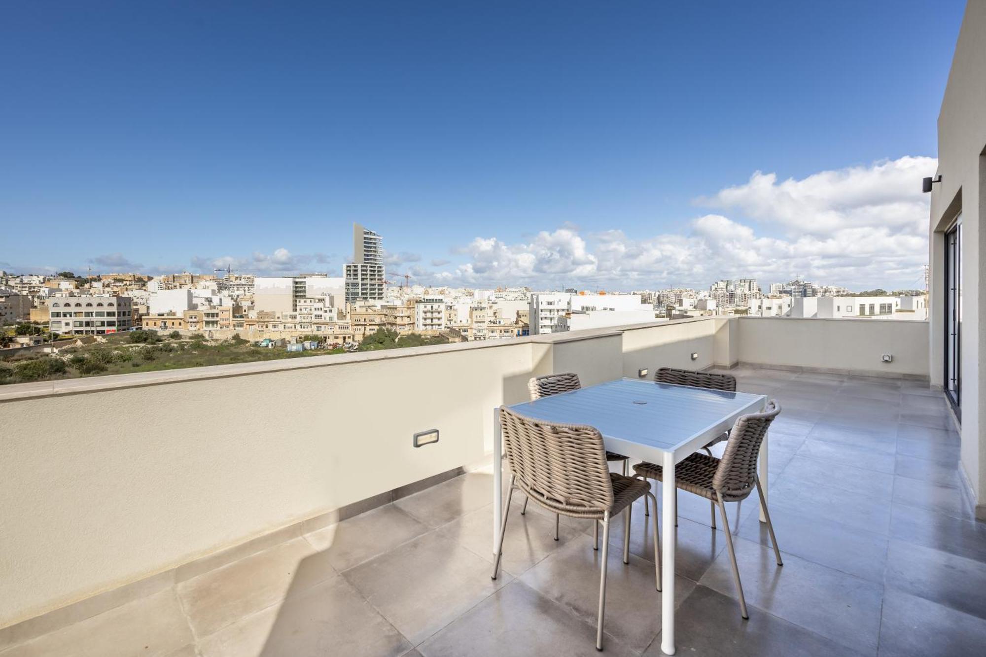 The Cube - Designer Finished Studio Penthouse By Sf Homes Gzira Exteriör bild
